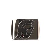 USC Trojans Chrome Tommy Head Hitch Cover